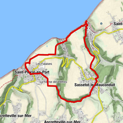 Sassetot met les Petites en les Grandes Dalles