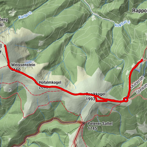 Vom Salzstiegl auf den Ameringkogel