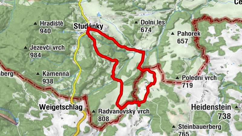 Grasslmühle-Studanky-Grenzwanderung by Wilson Holz