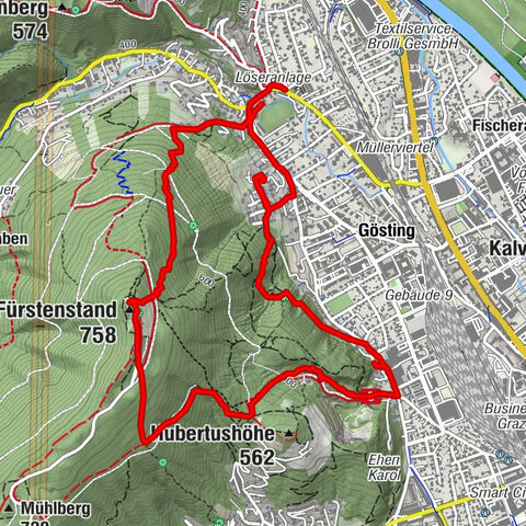 Gösting-Fürstenstand-Gösting Graz, Österreich