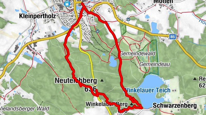 Winkelauerteich-Wanderweg