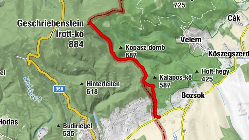 alpannonia - Regionale Route Rechnitz - Geschriebenstein