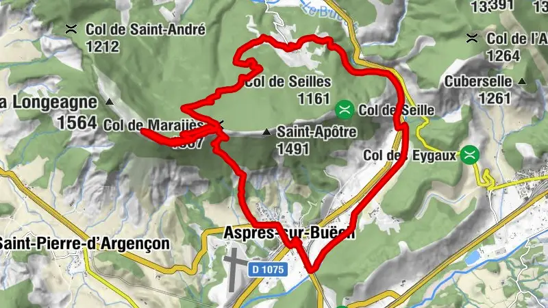 La Longeagne (VTT n°8 noir)