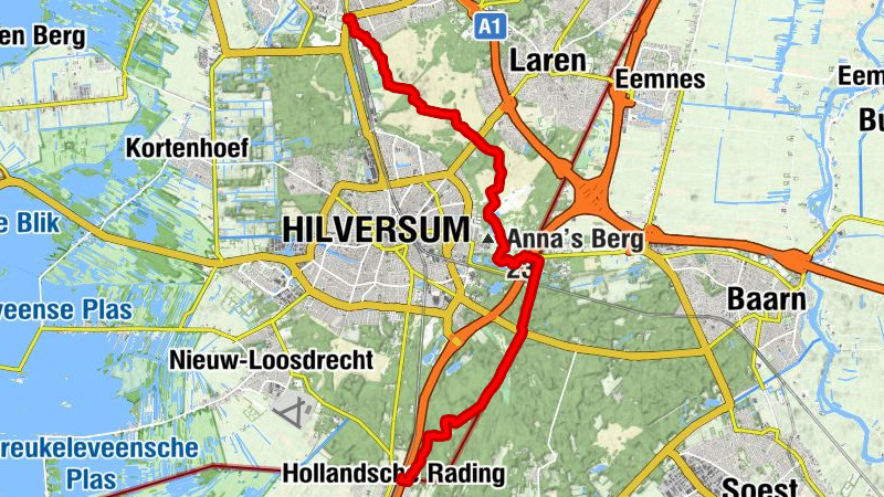 Hollandsche Rading > Bussum Zuid