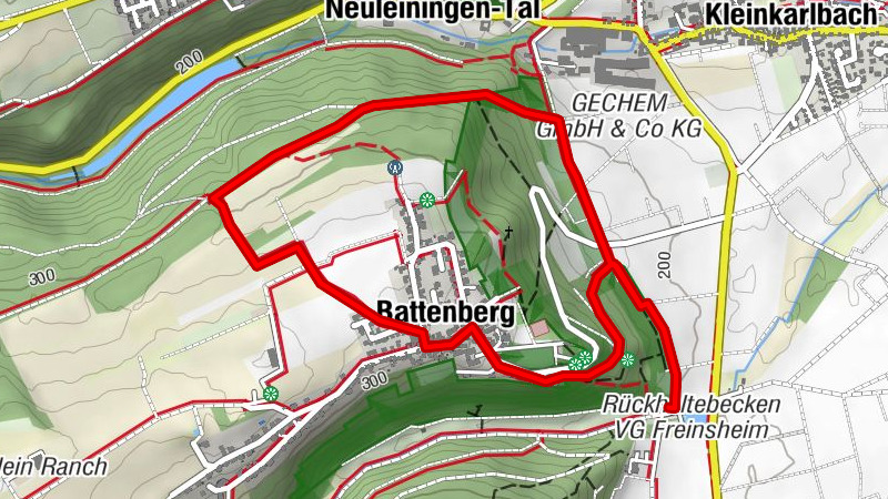 Battenberg (Pfalz) - Battenberg - Neuleiningen