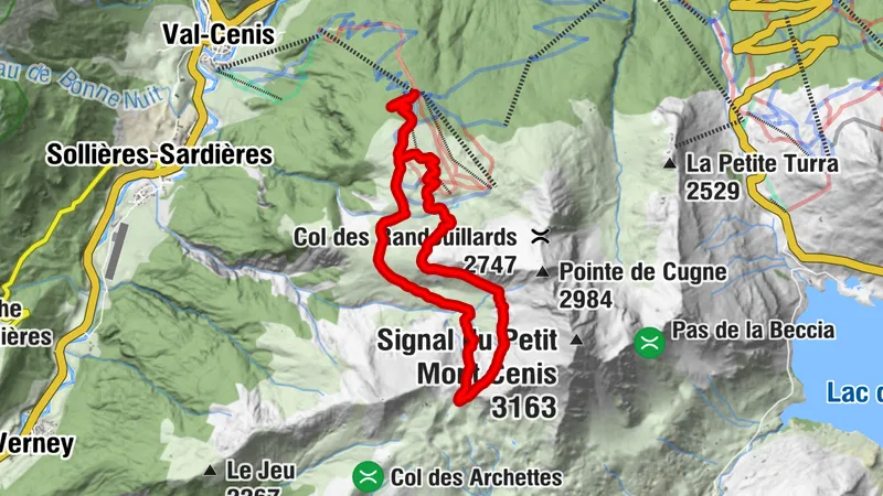Sollières Pass Trail