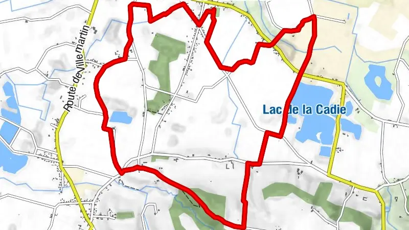 Circuit rouge de Mouliets-et-Villemartin