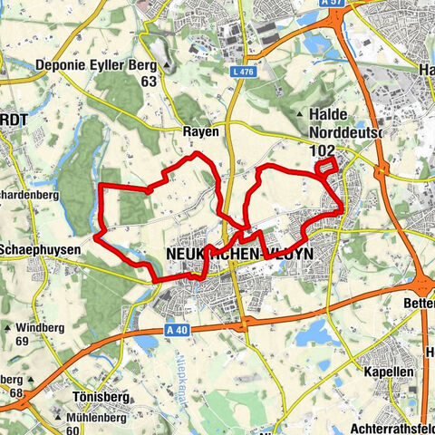 Kinder- und Familienroute "Neukirchen-Vluyn entdecken"