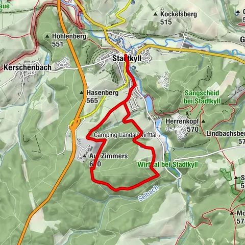 Stadtkyll Wanderweg SY 6