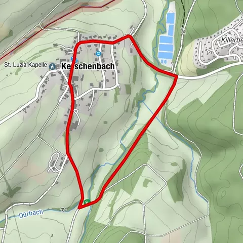 Panoramatour mit Ortsblick und Kultur, Kerschenbach KB 1