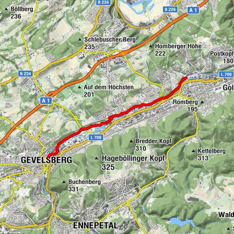 Ennepe-Steig - Etappe 5 "Von Gevelsberg nach Hagen-Haspe"