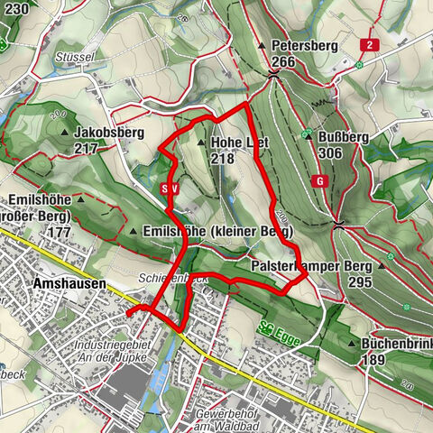 Schierenweg | Entlang des Jückemühlenbachs