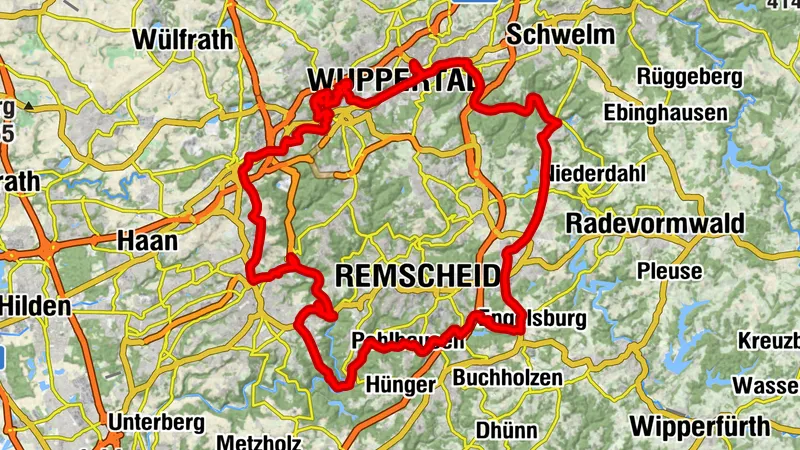 Motorrad Tour 1 - Große Rundtour