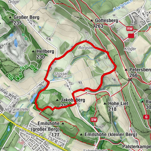 Leberblümchenweg | Durch die Amshausener Schweiz