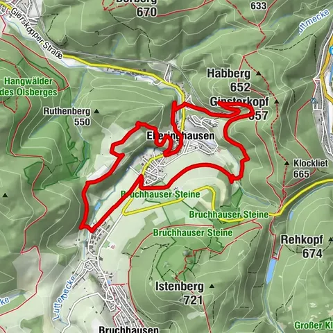 Elleringhausen E - Elleringhauser Panorama-Rundweg