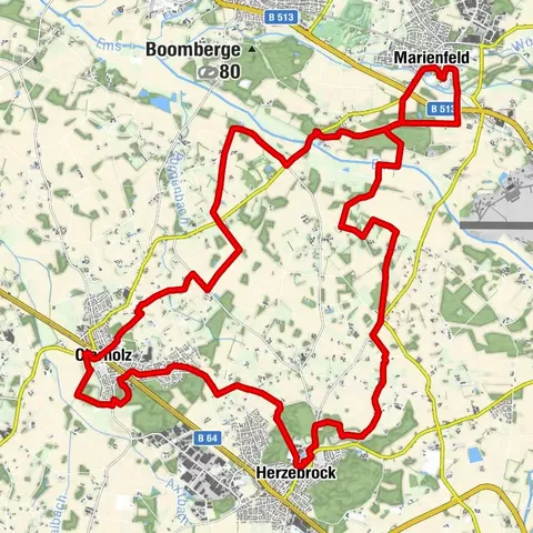 Der Prälatenweg - Wanderroute durch Herzebrock-Clarholz und Harsewinkel