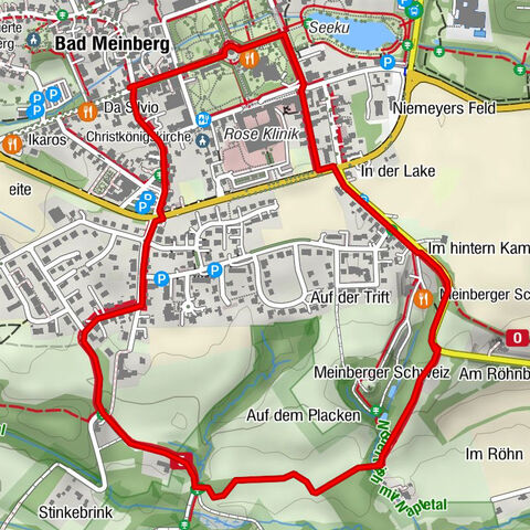 Terrain-Kurweg 5 - Bad Meinberg