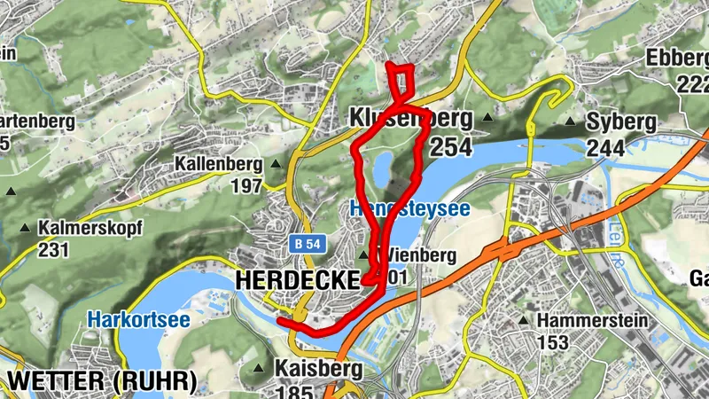 H3 Rundwanderweg "Hengsteysee und Teufelskanzel"