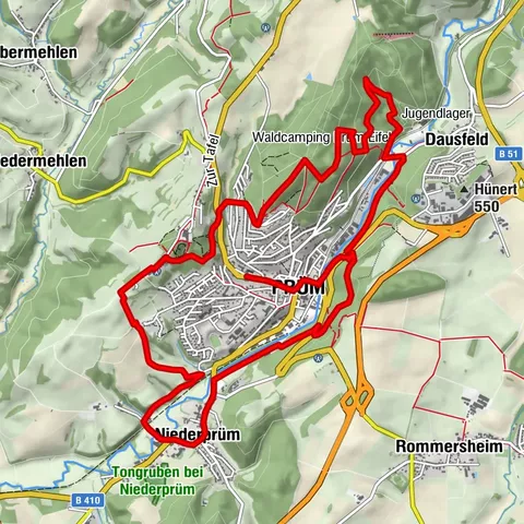 Prümer Land Tour Route 1 - Prüm und Umgebung