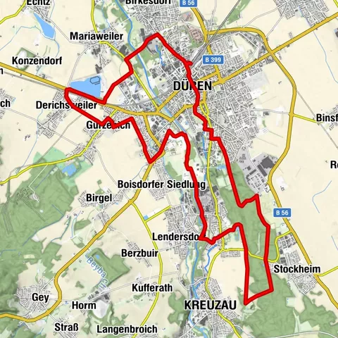 Düren: Stadt-Land-Fluss
