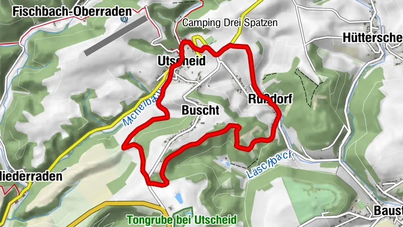 Rundwanderweg des Naturpark Südeifel Nr. 82 - Utscheid