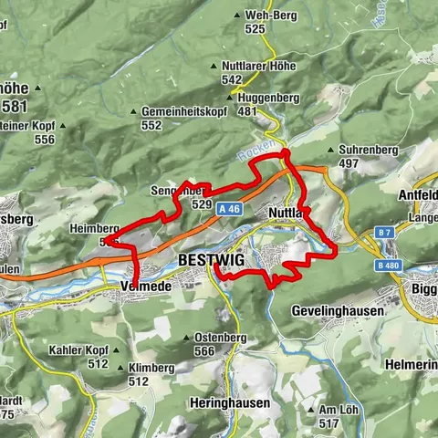 Bestwiger Panoramaweg - Etappe 4/4