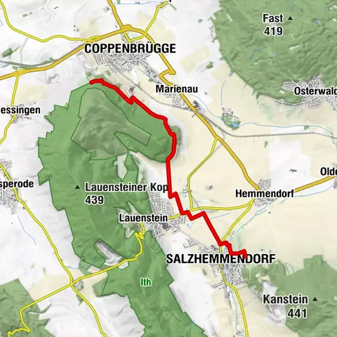 Ith-Hils-Weg Etappe 7: Salzhemmendorf – Coppenbrügge