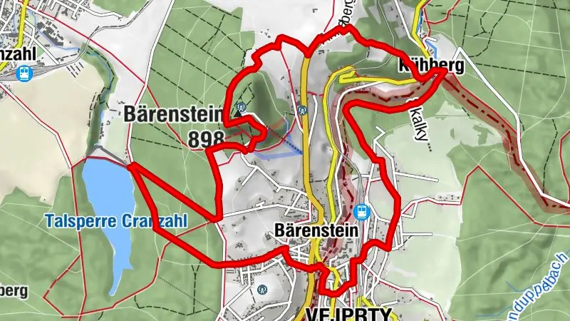 Über den Kamm zum Bärenstein