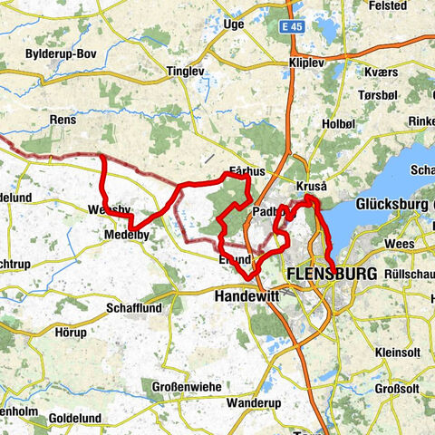 Grenzroute: Etappe 3 - Weesby nach Flensburg