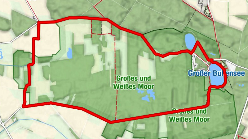 Niedersachsen-Hub - NORDPFAD Dör't Moor 