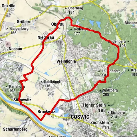 Elbe-Nassau-Friedewald-Radroute