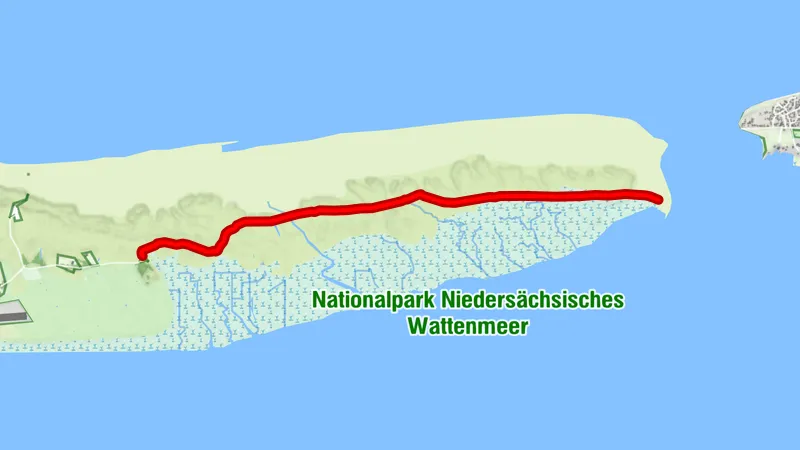 Dünen-Heller-Weg (Mittelweg)