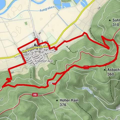 Rundwanderweg Auscher Blick