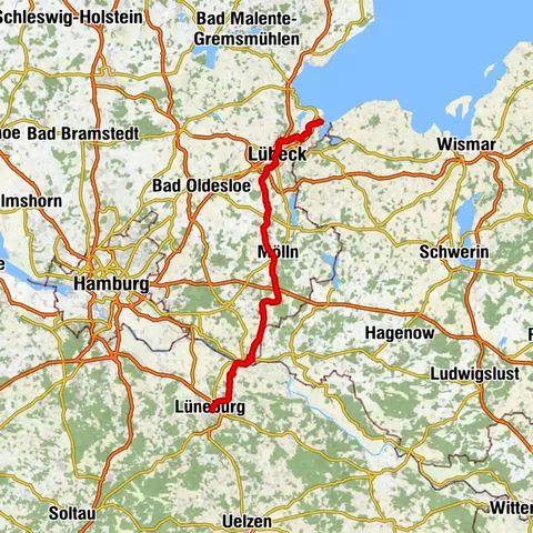 Radfernweg Alte Salzstraße