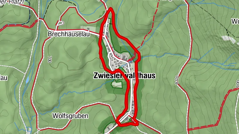 Rundweg Ameise - Leichte Tour rund um Zwieslerwaldhaus