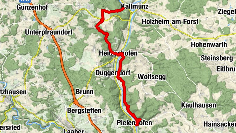 Jurasteig-Etappe 4: Pielenhofen-Kallmünz