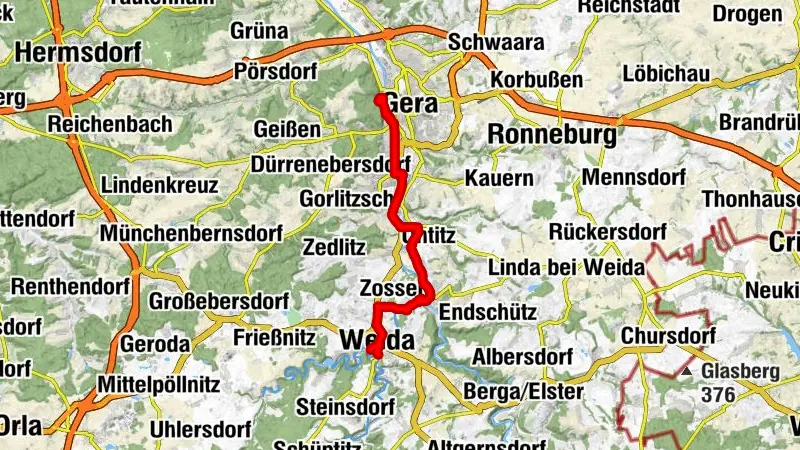 Kulturweg der Vögte - Etappe 3: In der Wiege des Vogtlands