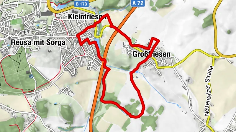 Großfriesener Rundwanderweg
