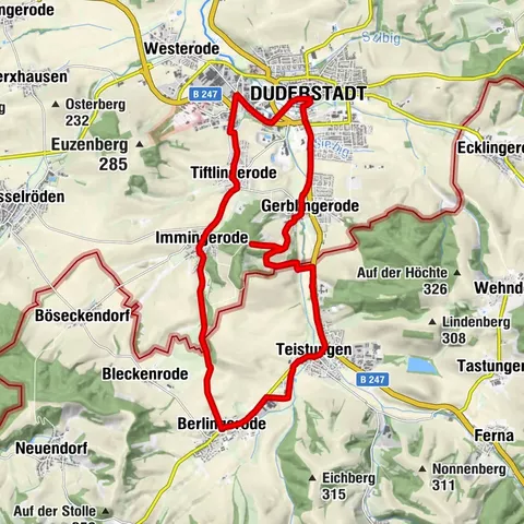 Duderstadt. Mit dem Rad rund um den Pferdeberg