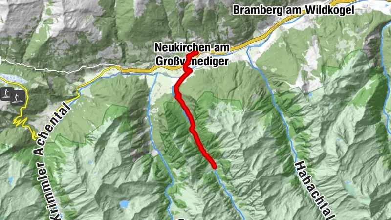 Hohe Tauern Bike Trail | ST11 Neukirchen | Untersulzbach Valley | Neukirchen