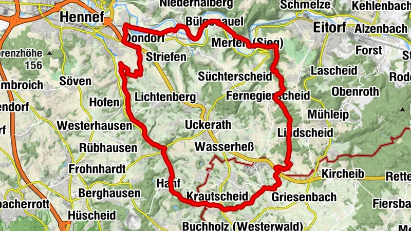 Radtour Sieg | Hanf im Glück | Hennef