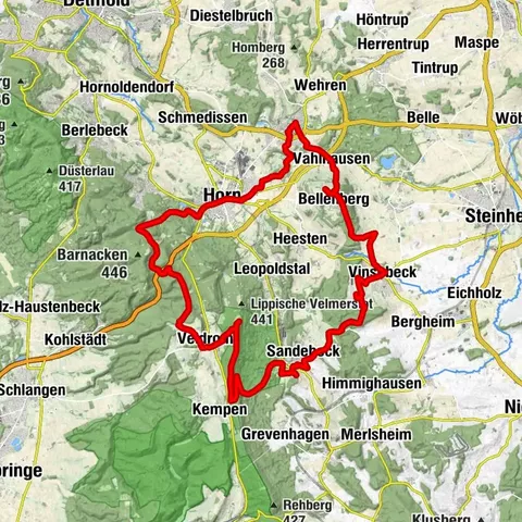 Aussichtspunkte und Einsamkeit im Teutoburger Wald