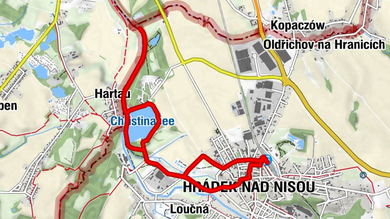 Rund um den Kristýna See