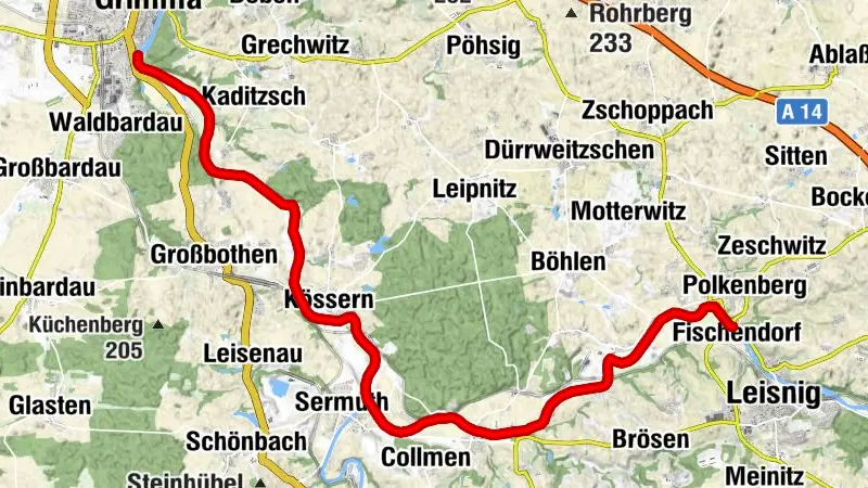 Auf der Freiberger Mulde und Vereinigten Mulde (Schlauchboottour)