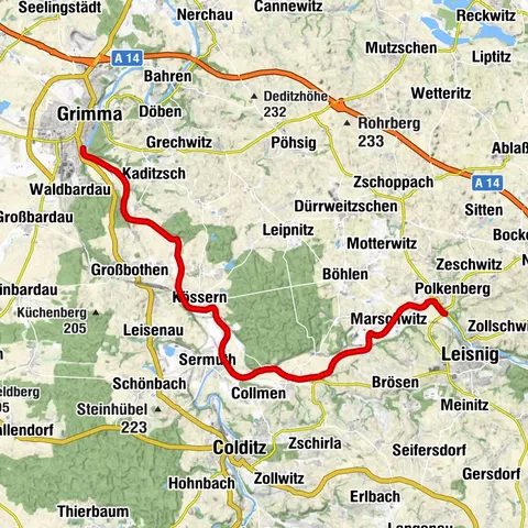 Auf der Freiberger Mulde und Vereinigten Mulde (Schlauchboottour)