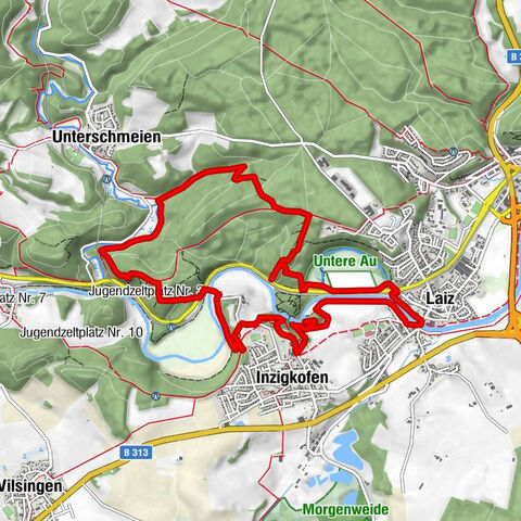 Donaufelsenläufe - Klosterfelsenweg