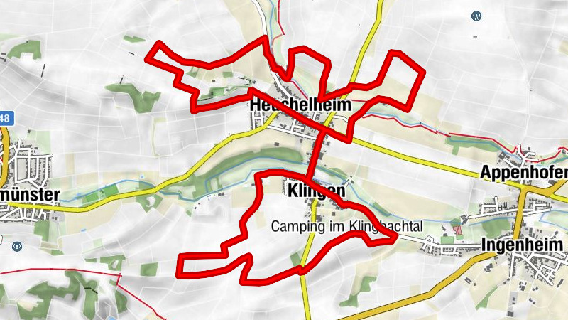 Heuchelheim-Klingen Weinrundwanderweg