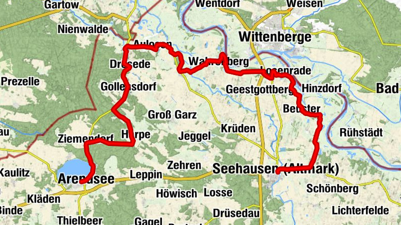 Altmarkrundkurs: Von Arendsee in die Hansestadt Seehausen