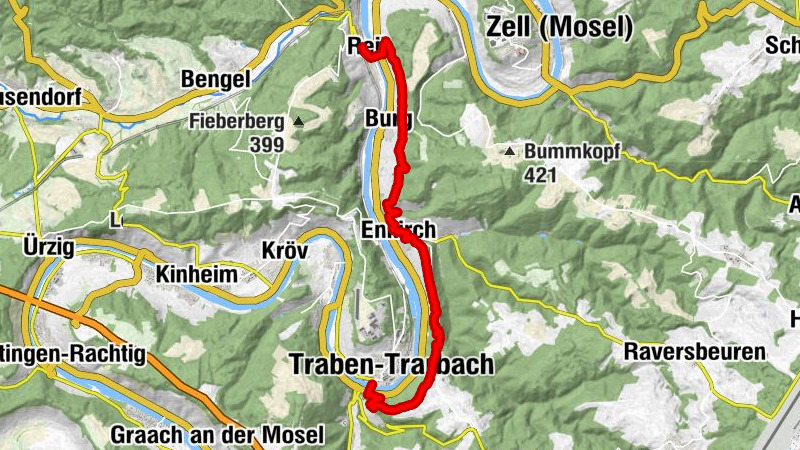 Moselsteig Trail Stage 13: Traben-Trarbach – Reil