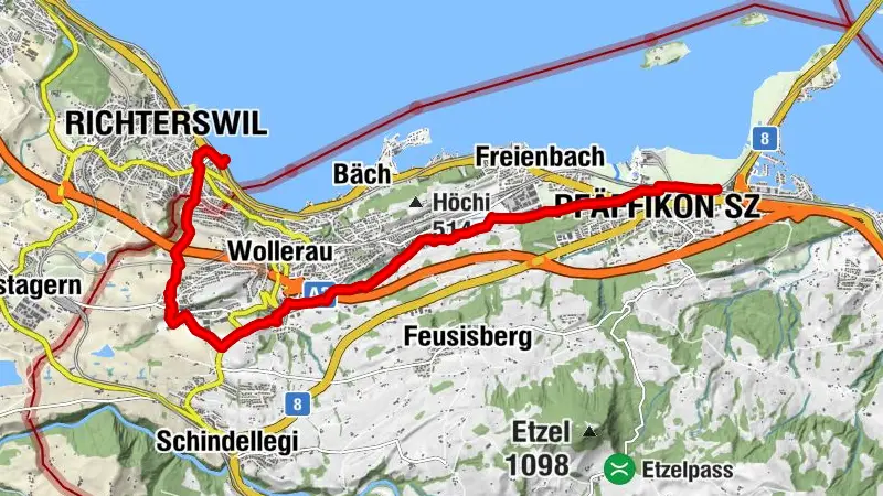 Weg durchs grüne Band